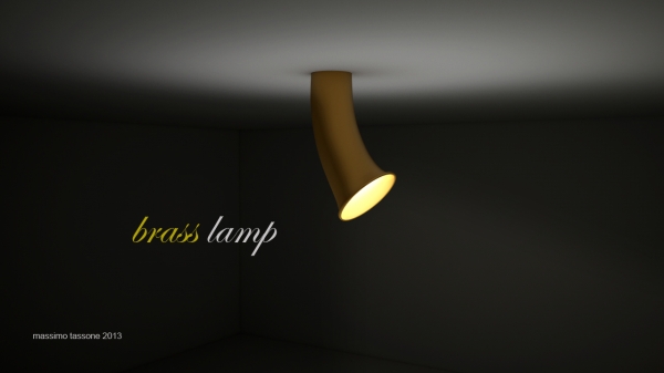 BRASS LAMP 6