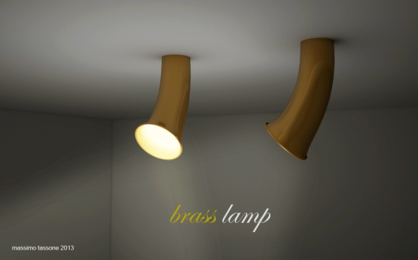 BRASS LAMP 8